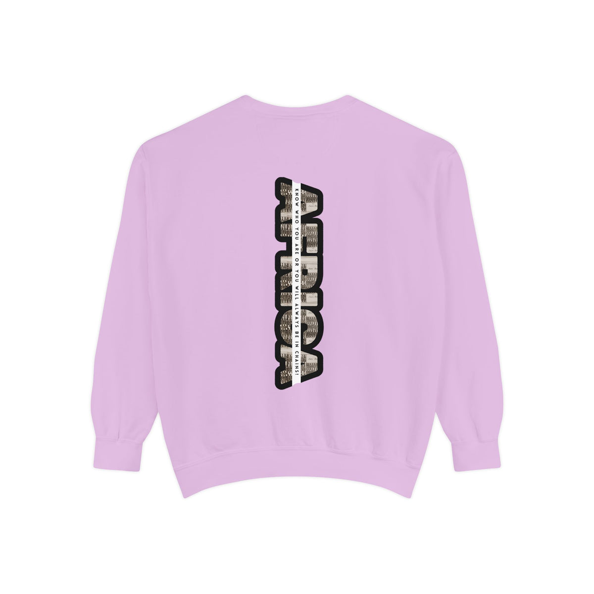 African Empowerment Unisex Garment-Dyed Sweatshirt - NGOWE STORE