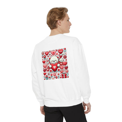 Fearless Love Unisex Garment-Dyed Sweatshirt - NGOWE STORE