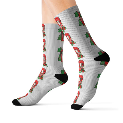 Holy Christmas Sublimation Socks