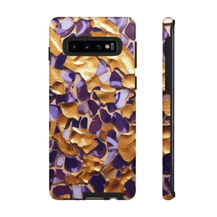 Gold and Purple Tough Cases