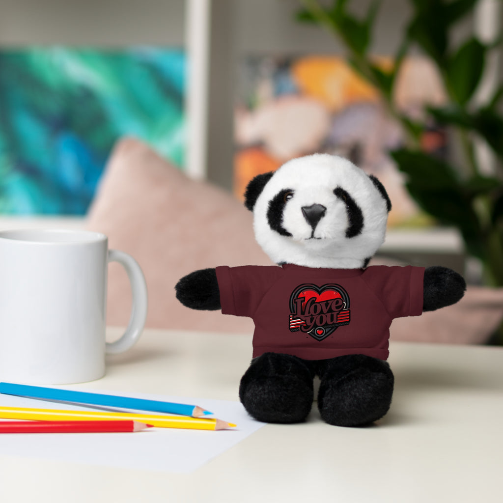 I Love You Stuffed Animals with Tee - NGOWE STORE