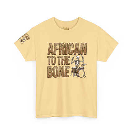 African to the Bone T-Shirt | AdeAde Original | Cultural Pride Unisex Tee | Soft Everyday Statement Shirt - NGOWE STORE