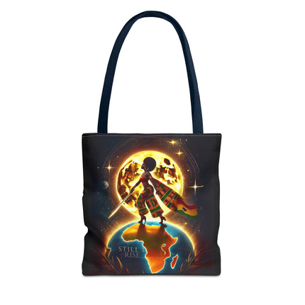 ‘Still I Rise’ Inspirational Tote Bag - Empowering African Heritage Design - NGOWE STORE