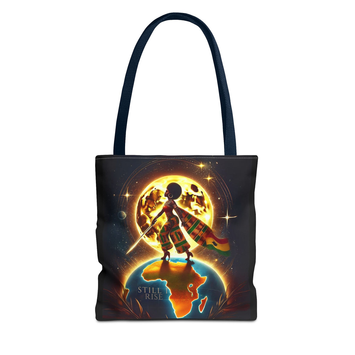 ‘Still I Rise’ Inspirational Tote Bag - Empowering African Heritage Design - NGOWE STORE