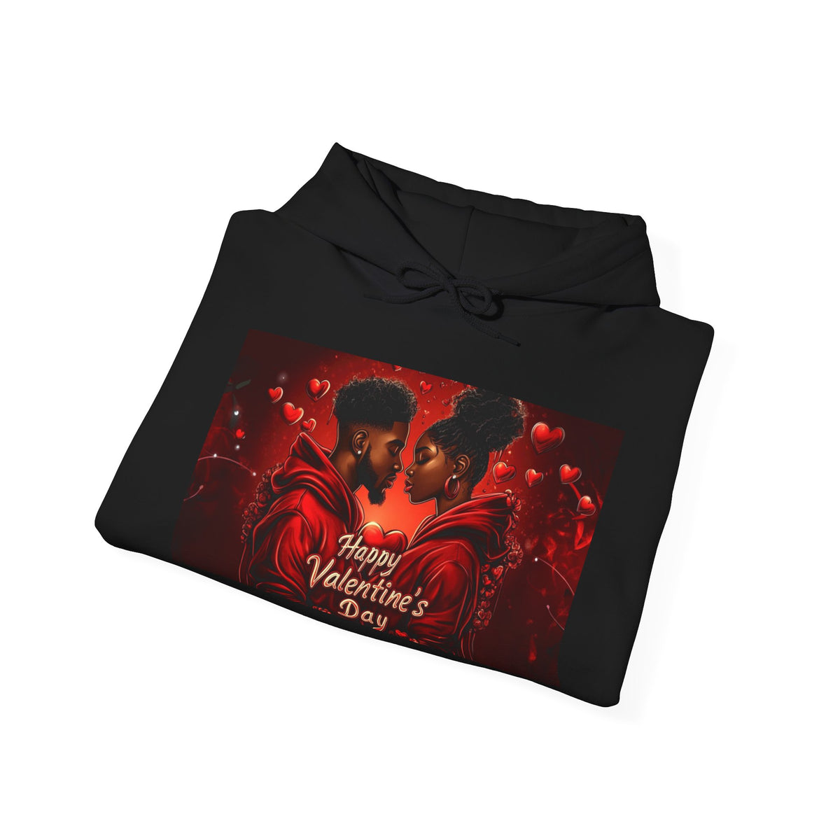 Black Love Unisex Heavy Blend™ Hooded Sweatshirt - NGOWE STORE