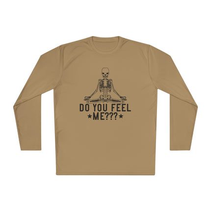 Do You Feel Me Unisex Lightweight Long Sleeve Tee - NGOWE STORE