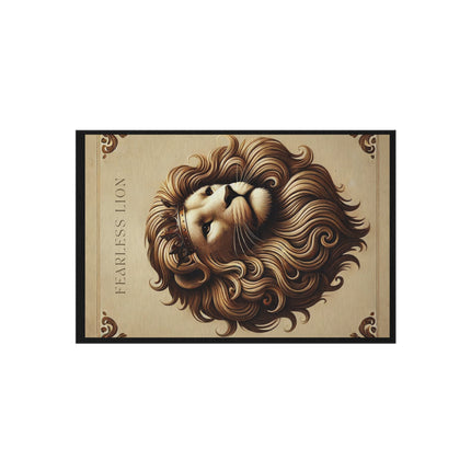 Fearless Lion Outdoor Rug