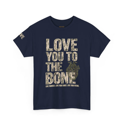 LOVE YOU TO THE BONE™ Unisex Heavy Cotton T-Shirt | FIRE 6 RED™ - NGOWE STORE