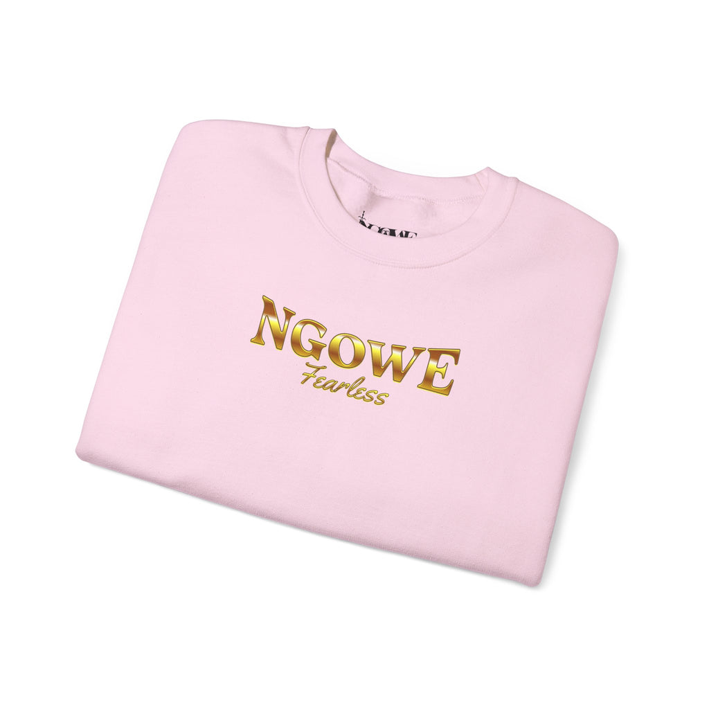A Fearless Lion is Savage Unisex Heavy Blend™ Crewneck Sweatshirt - NGOWE STORE