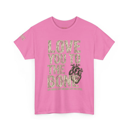 LOVE YOU TO THE BONE™ Unisex Heavy Cotton T-Shirt | FIRE 6 RED™ - NGOWE STORE