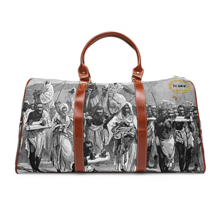 Arabic Slave Trade Vintage Waterproof Travel Bag - Stylish and Durable Carry On for Adventurers