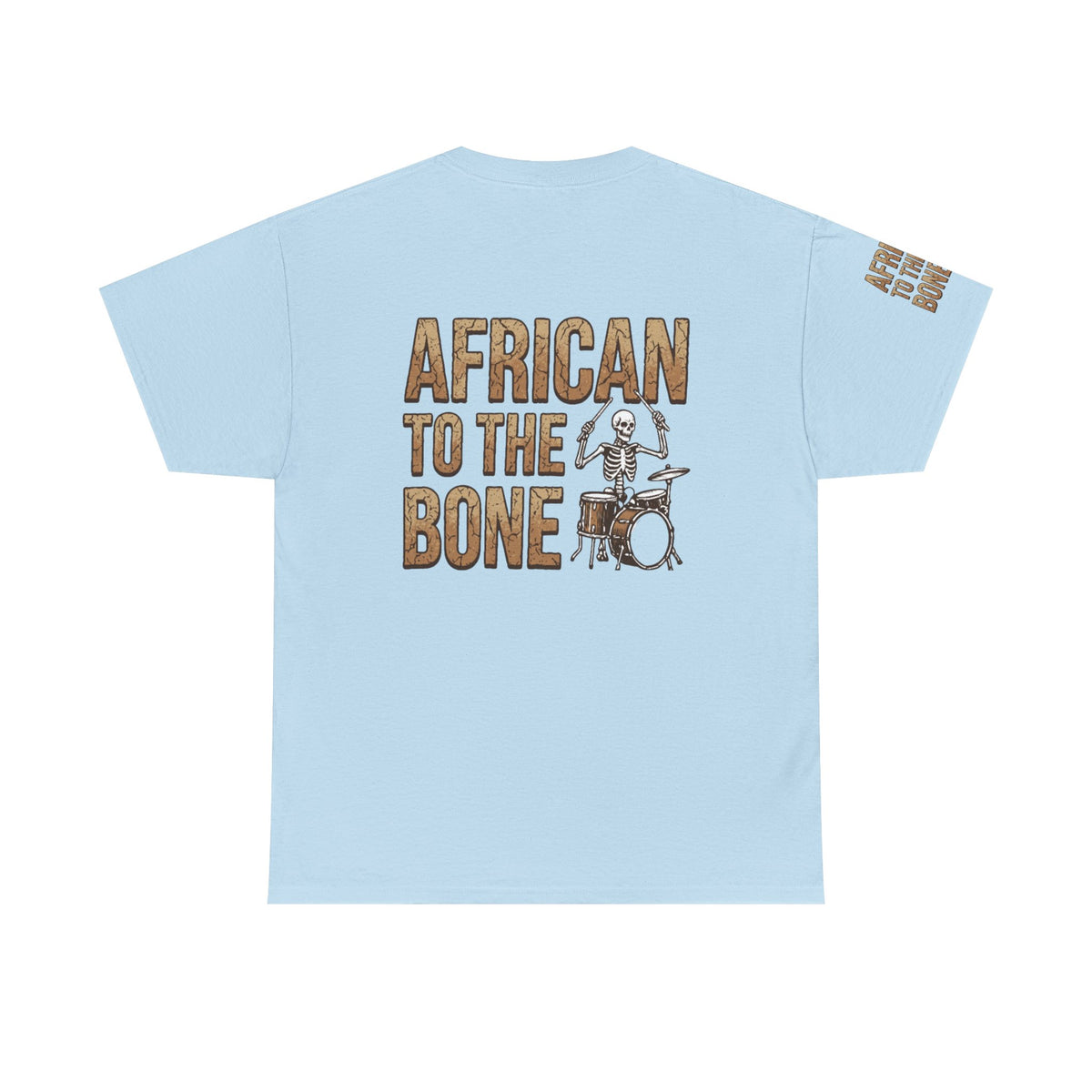 African to the Bone T-Shirt | AdeAde Original | Cultural Pride Unisex Tee | Soft Everyday Statement Shirt - NGOWE STORE