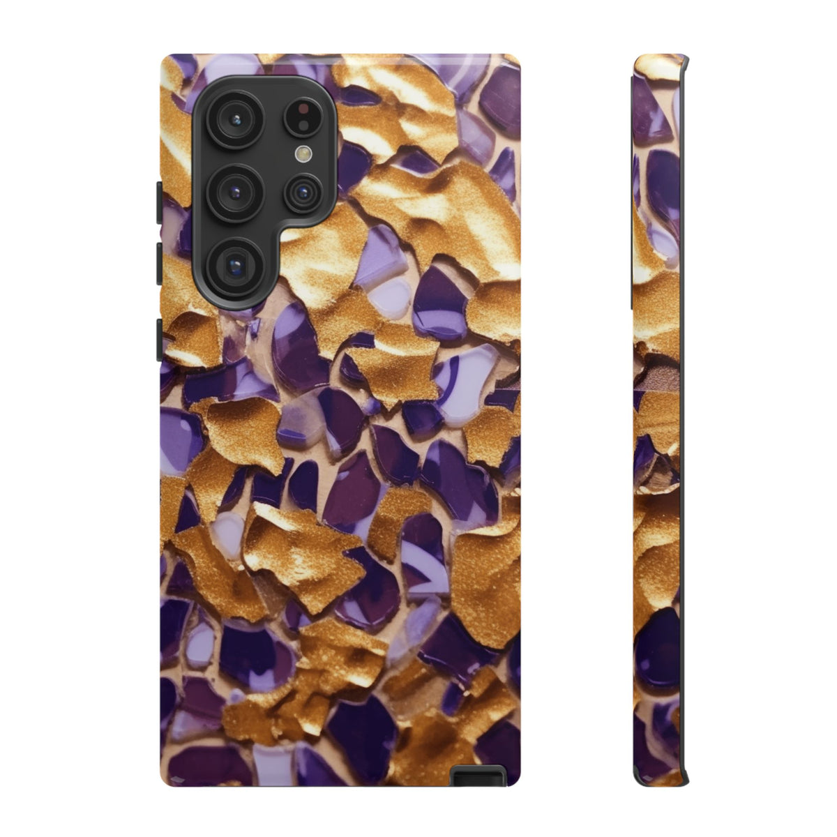 Gold and Purple Tough Cases - NGOWE STORE