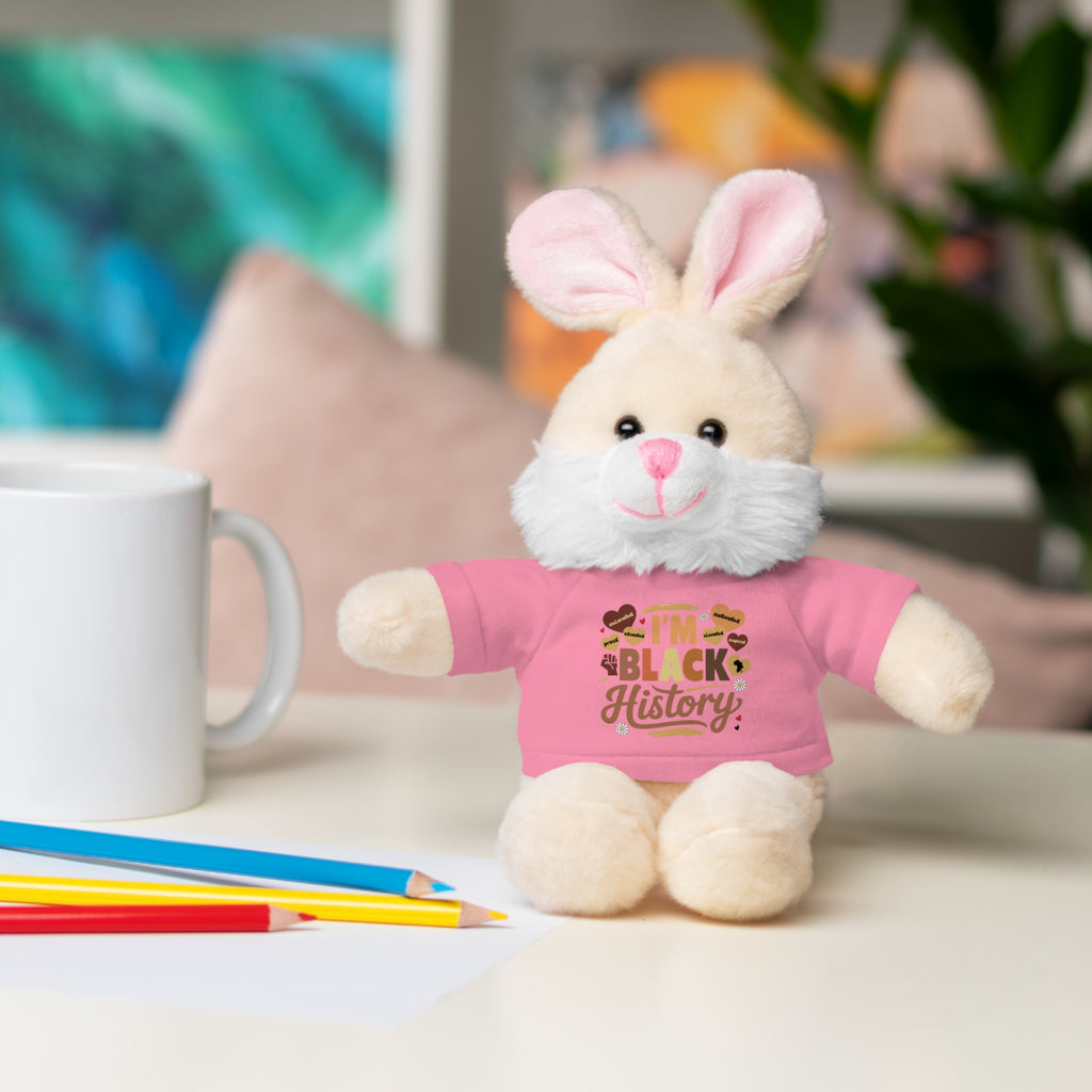 I'm Black History Stuffed Animals with Tee - NGOWE STORE
