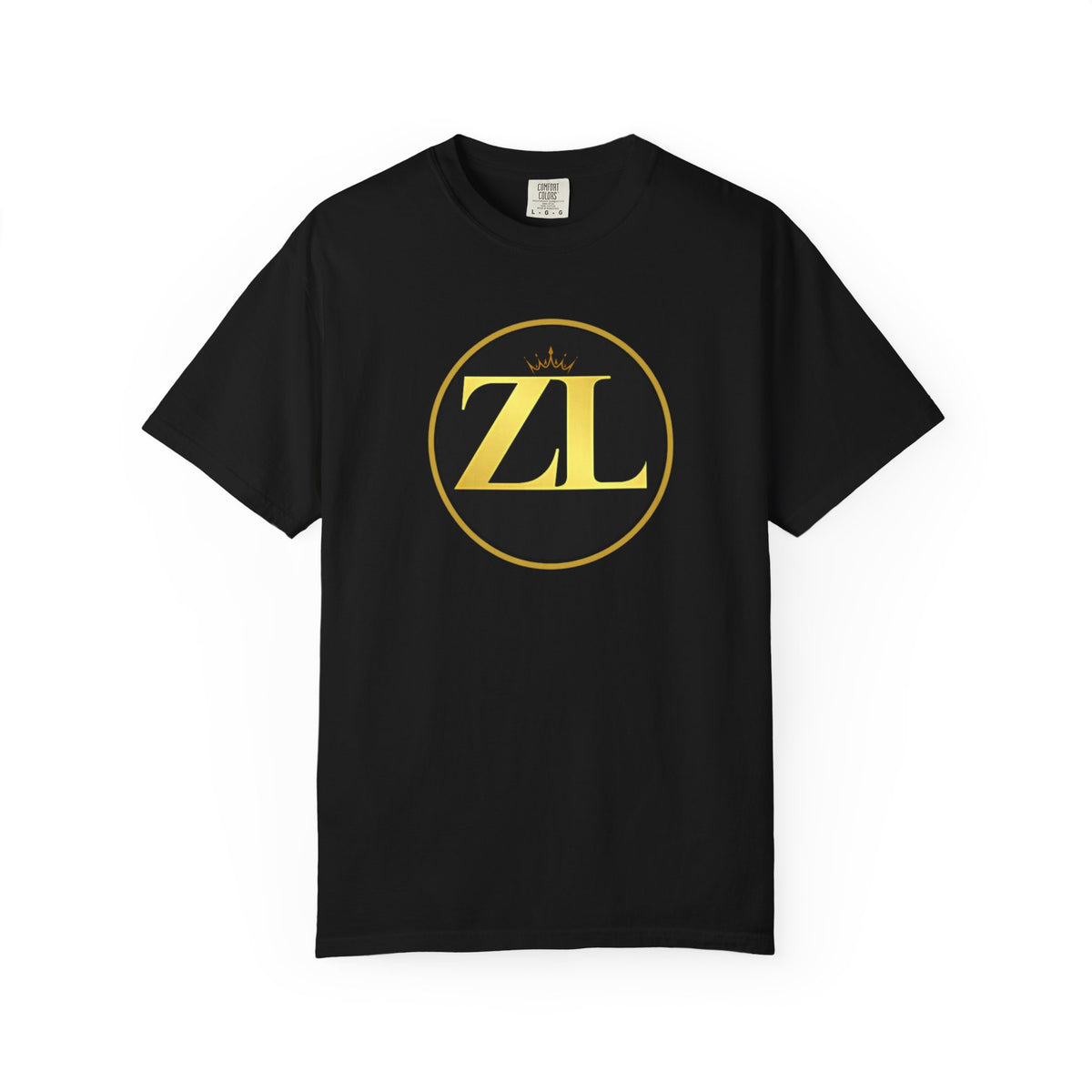 Unisex Garment-Dyed T-Shirt with Retro ZL Logo, Casual Streetwear Tee, Gift for Music Lovers, Trendy Graphic Shirt, Perfect for [...] - NGOWE STORE