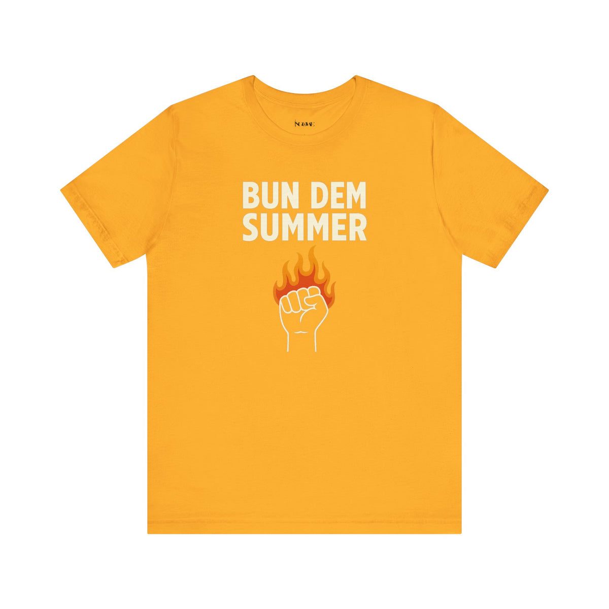 Bun Dem Summer 2025 Vibe Unisex Tee | Bun Dem Summer Graphic Shirt, Casual Wear, Festival Outfit, Gifts for Him / Her, Pride Apparel - NGOWE STORE