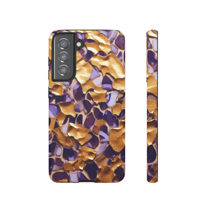 Gold and Purple Tough Cases