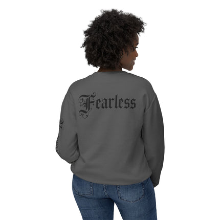 Fearless Statement AdeAde Crewneck Sweatshirt – White Edition Unisex Lightweight - NGOWE STORE