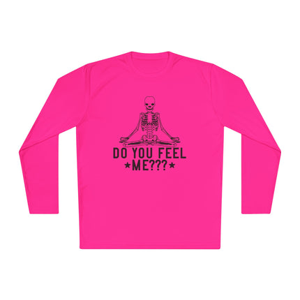 Do You Feel Me Unisex Lightweight Long Sleeve Tee - NGOWE STORE