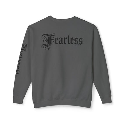 Fearless Statement AdeAde Crewneck Sweatshirt – White Edition Unisex Lightweight - NGOWE STORE