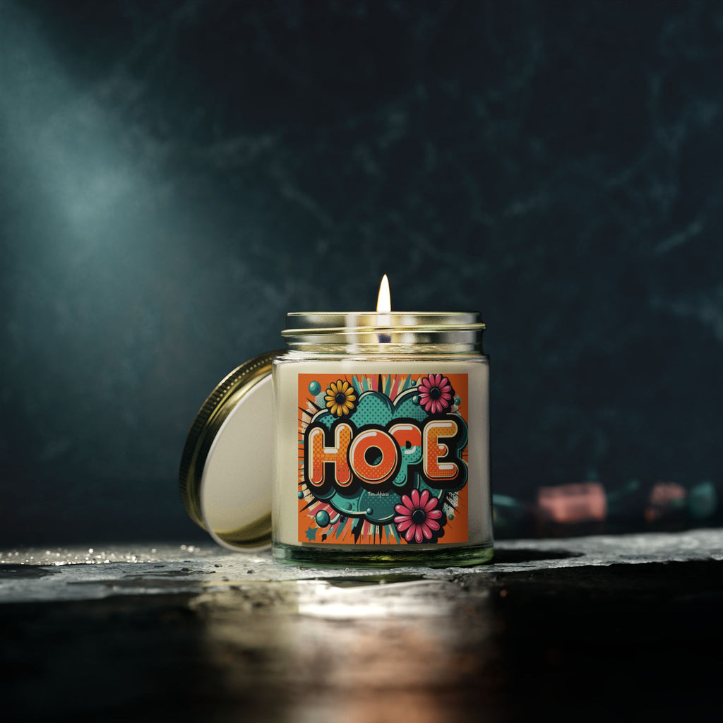 Scented Candles, Coconut Apricot Wax (4oz, 9oz) - NGOWE STORE