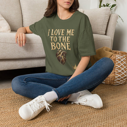 LOVE ME TO THE BONE™ Unisex Softstyle T-Shirt | FIRE 6 RED™