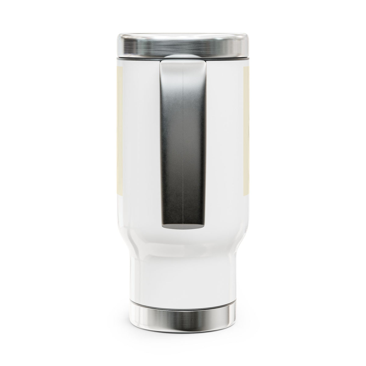 Black History Black Power Stainless Steel Travel Mug with Handle, 14oz - NGOWE STORE