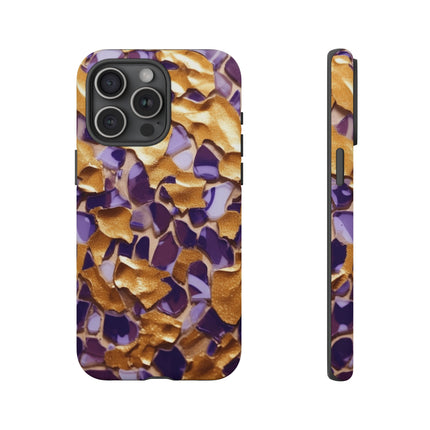 Gold and Purple Tough Cases