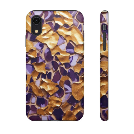 Gold and Purple Tough Cases