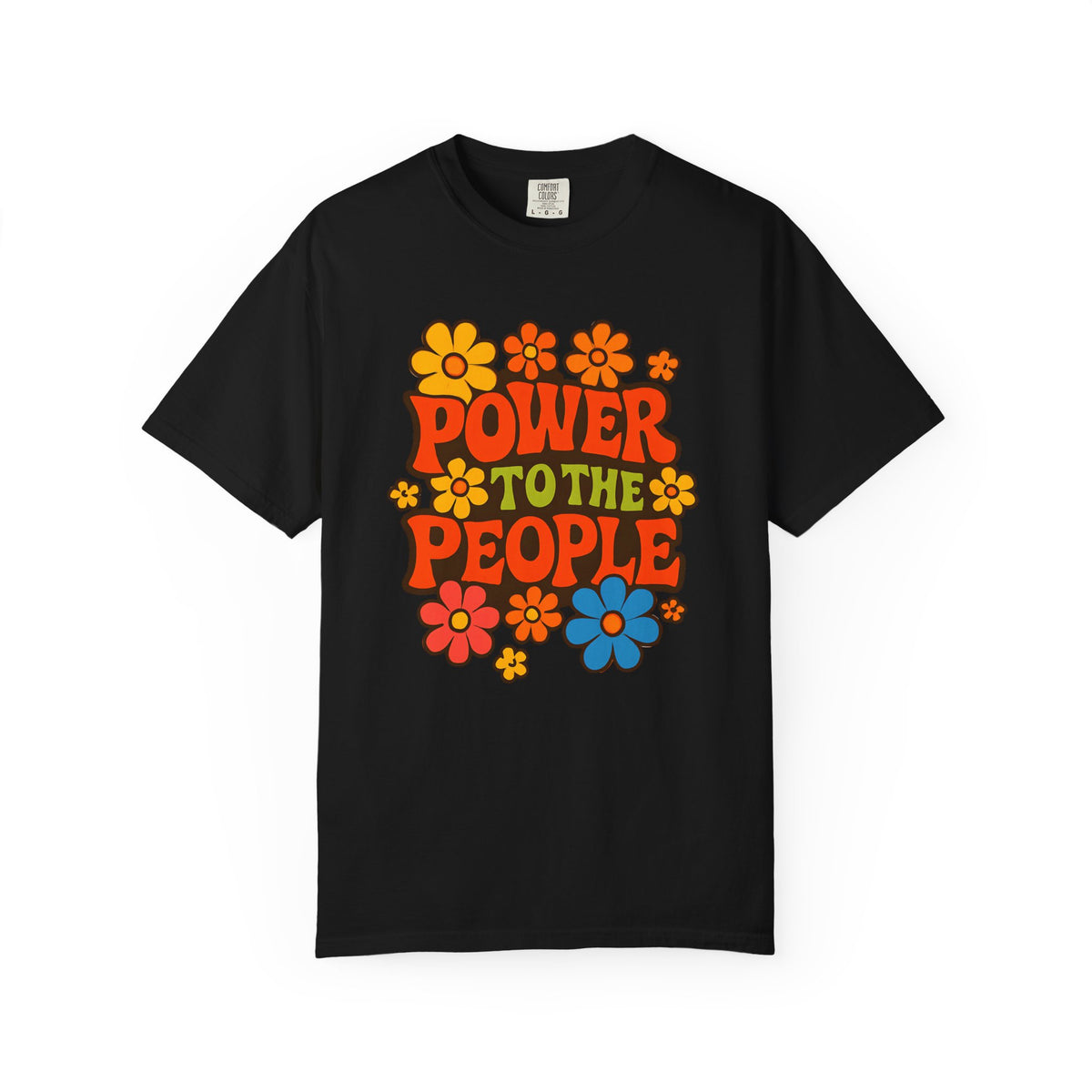 BUN DEM SUMMER 2025 Power to the People T-Shirt  - Empire Blaze Edition Vintage-Style Graphic T-Shirt: Bohemian Tee, Eco-Friendly Apparel, Gift for Activists, Summer Festival Wear - NGOWE STORE