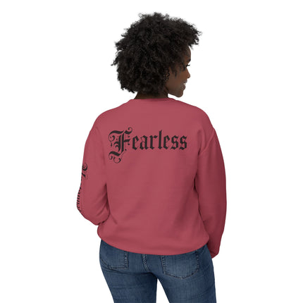 Fearless Statement AdeAde Crewneck Sweatshirt – White Edition Unisex Lightweight - NGOWE STORE
