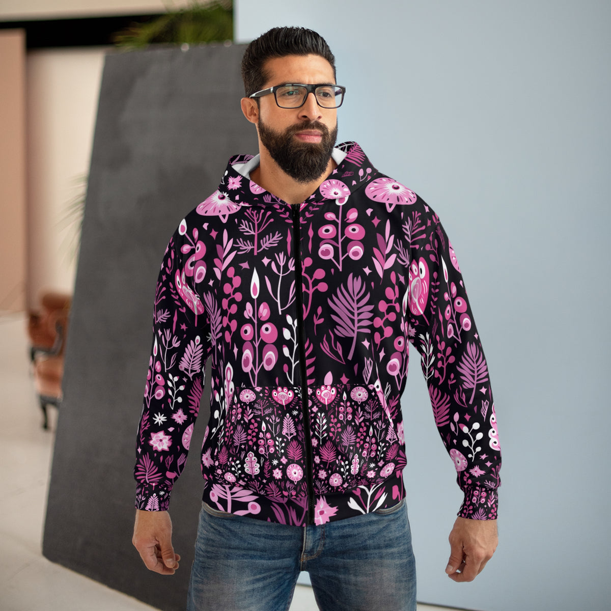 Summer Blast Unisex Zip Hoodie (AOP) - NGOWE STORE