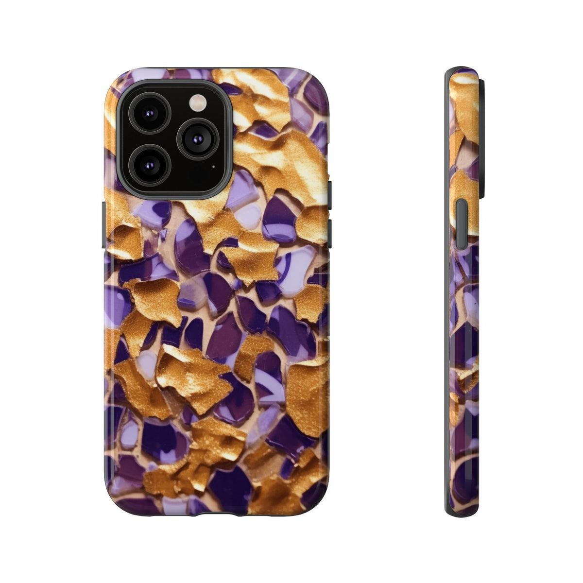 Gold and Purple Tough Cases - NGOWE STORE