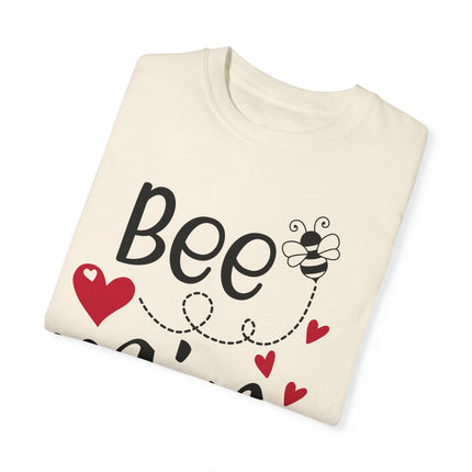 Valentines Bee Mine Unisex Garment-Dyed T-shirt