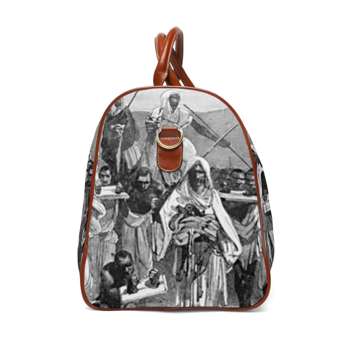 Arabic Slave Trade Vintage Waterproof Travel Bag - Stylish and Durable Carry On for Adventurers - NGOWE STORE