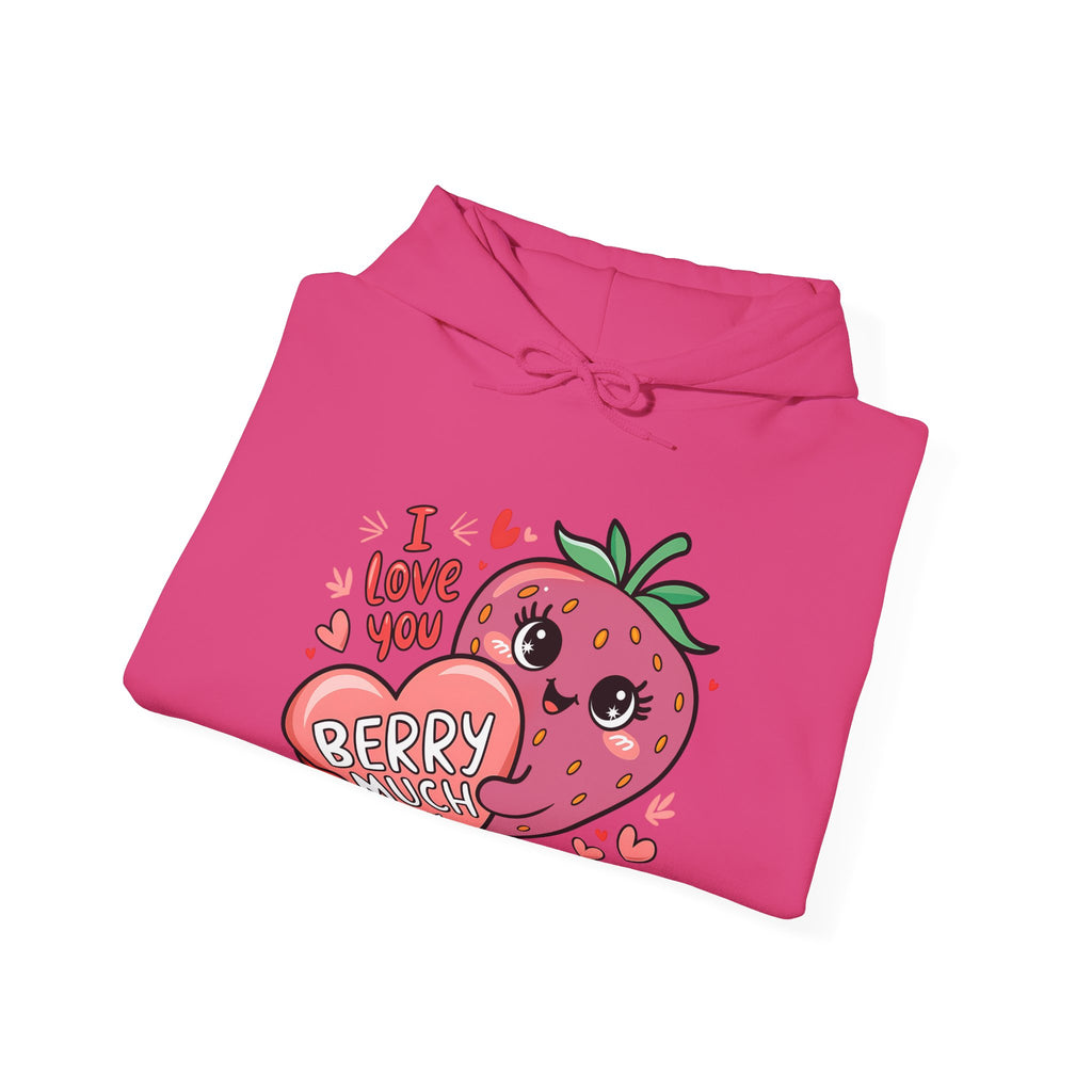 Love you Berry Much Unisex Heavy Blend™ Hooded Sweatshirt - NGOWE STORE
