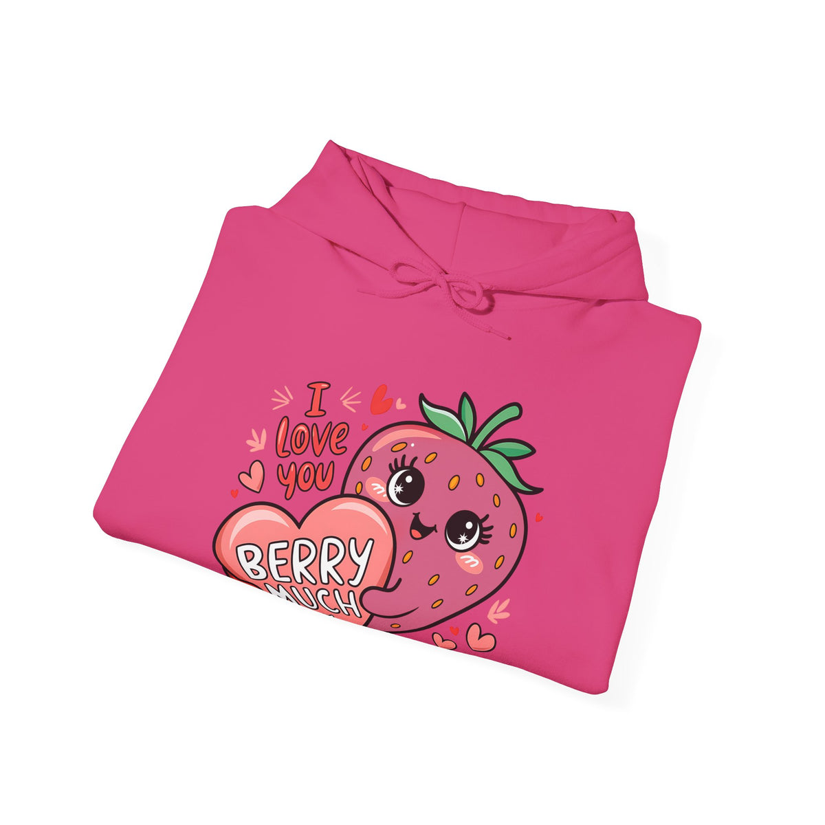 Love you Berry Much Unisex Heavy Blend™ Hooded Sweatshirt - NGOWE STORE
