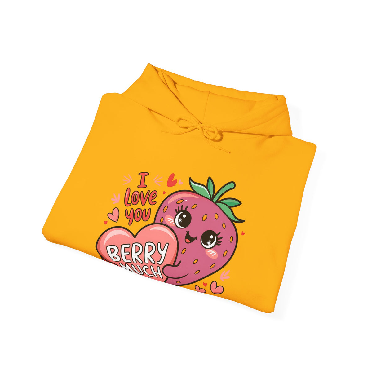 Love you Berry Much Unisex Heavy Blend™ Hooded Sweatshirt - NGOWE STORE