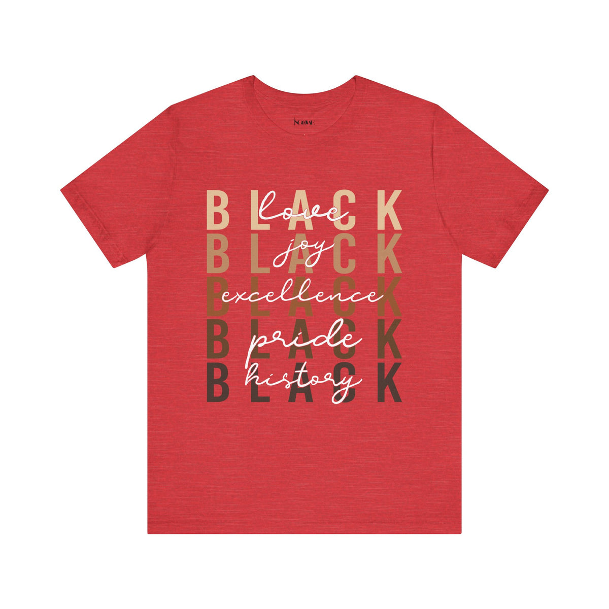Black Pride Unisex Jersey Short Sleeve Tee - NGOWE STORE