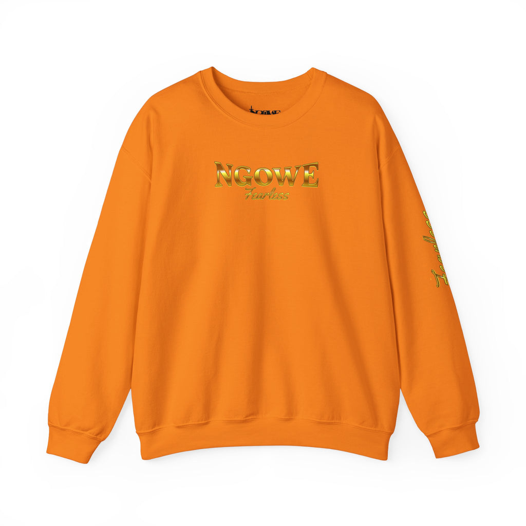 A Fearless Lion is Savage Unisex Heavy Blend™ Crewneck Sweatshirt - NGOWE STORE
