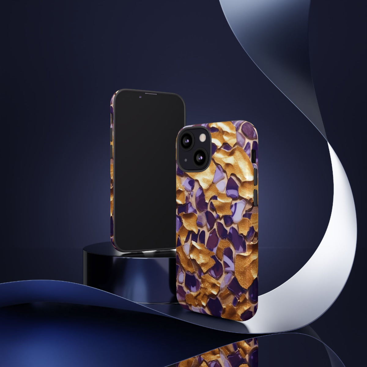 Gold and Purple Tough Cases - NGOWE STORE