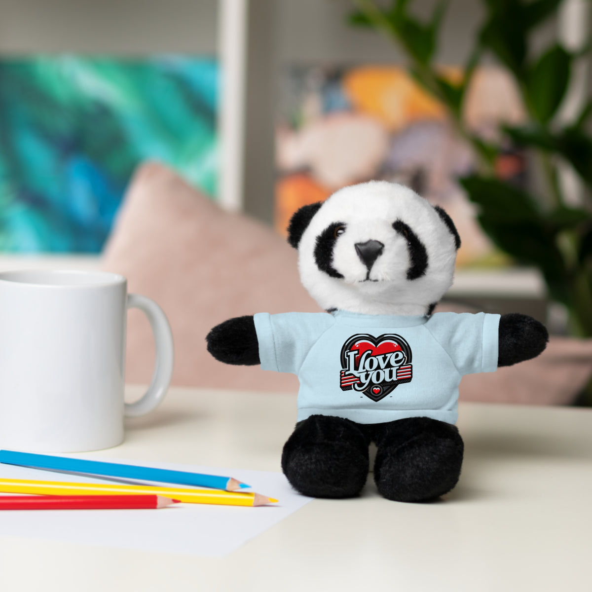 I Love You Stuffed Animals with Tee - NGOWE STORE