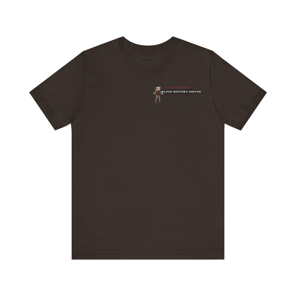 Harlem Renaissance Fearless Betty Boop Unisex Jersey Short Sleeve Tee - NGOWE STORE