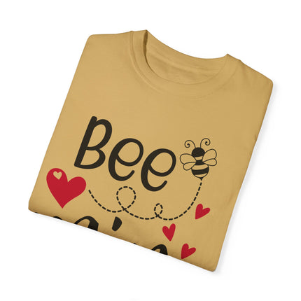 Valentines Bee Mine Unisex Garment-Dyed T-shirt