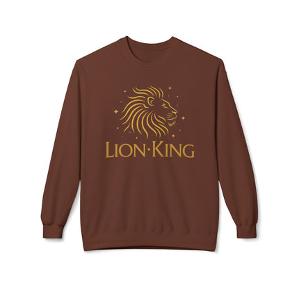 Bun Dem Summer Lion King Unisex Midweight Fleece Crewneck Sweatshirt | Cozy Graphic Sweater for Fans | Gift for Birthdays, Disney Lovers, Casual [...] - NGOWE STORE