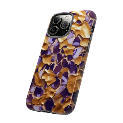 Gold and Purple Tough Cases