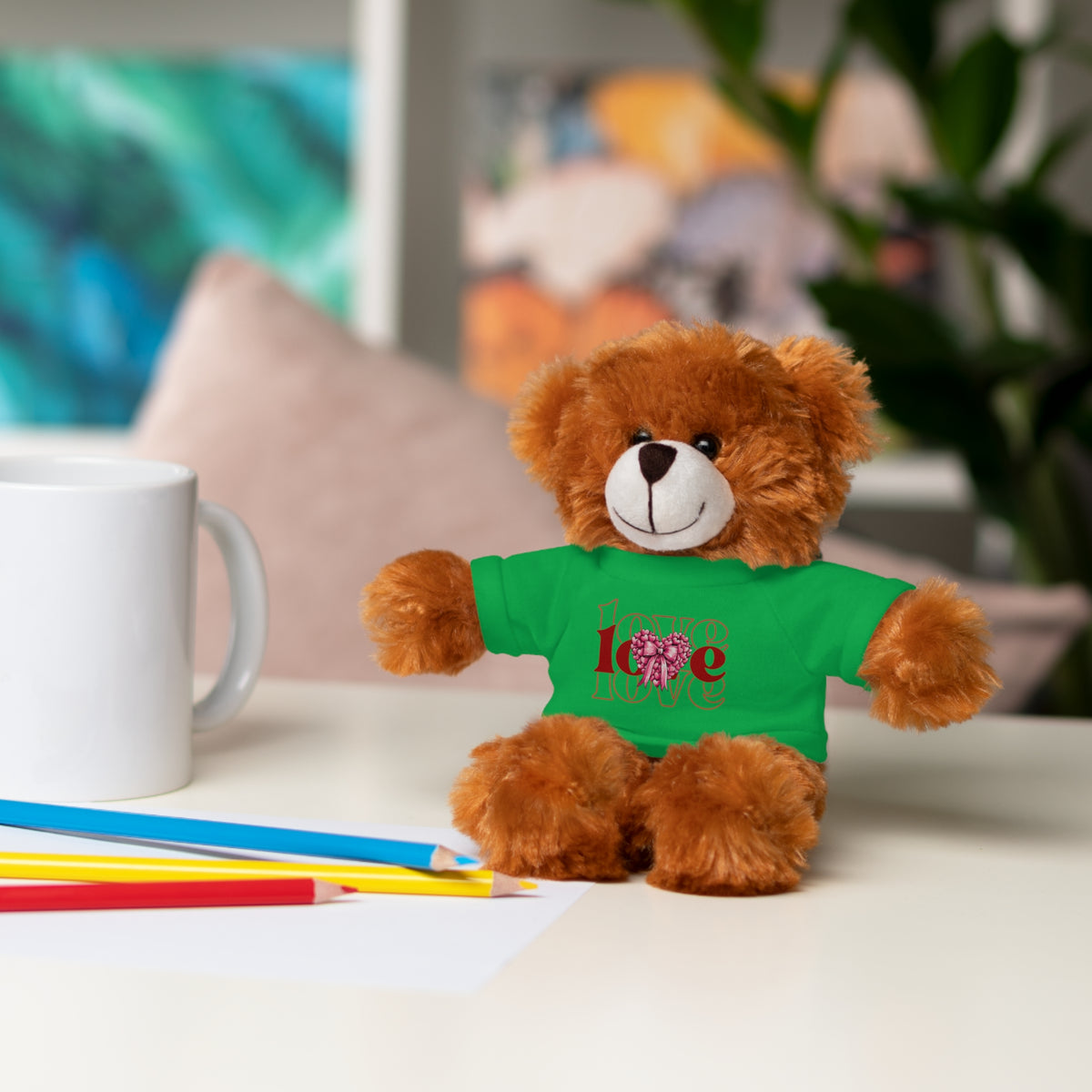 Lovers Stuffed Animals with Tee - NGOWE STORE