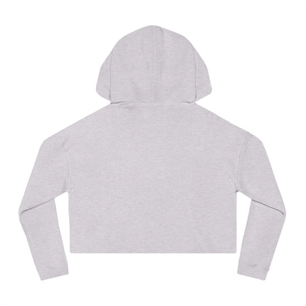 Bun Dem Summer Vintage-Inspired Cropped Hoodie Empire Edition - Power to the People, Flower Power Sweatshirt, Women's Casual Wear, Boho Hoodie, Summer Festival Outfit