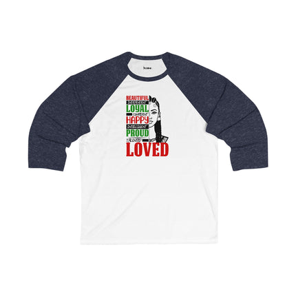 I Am Love Unisex 3\4 Sleeve Baseball Tee