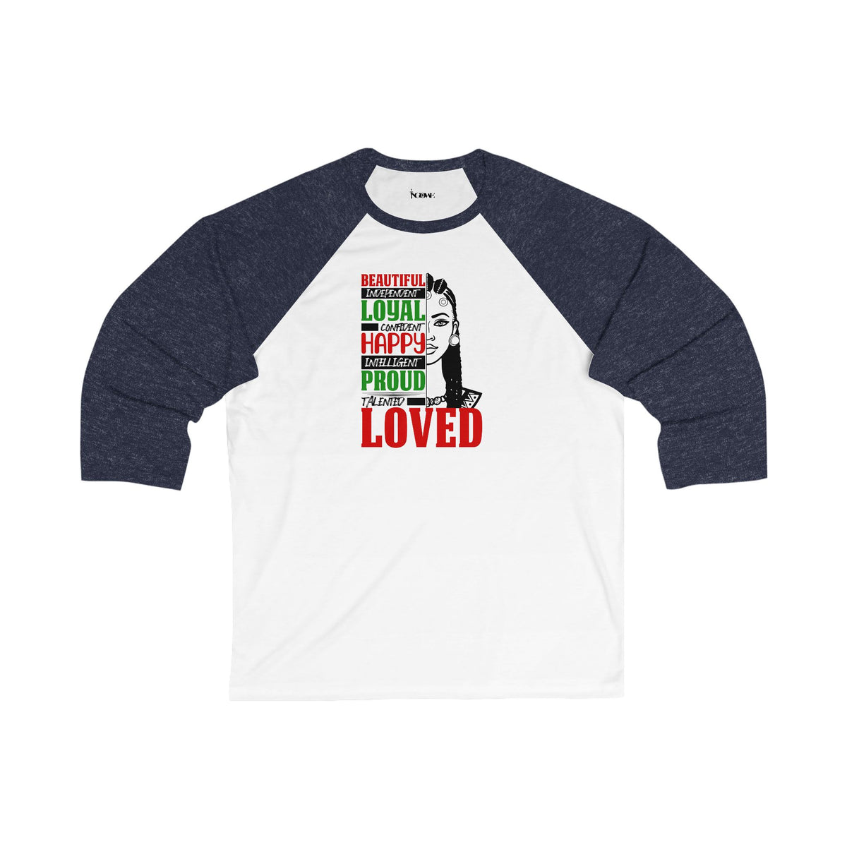 I Am Love Unisex 3 Sleeve Baseball Tee - NGOWE STORE
